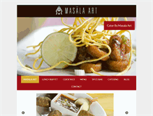 Tablet Screenshot of masala-art.com